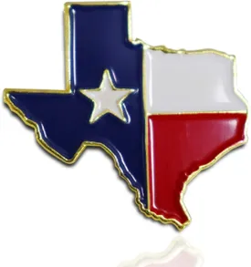 12/24/100Pack-US TX Texas State Lapel Pins Waving Flag America Patriotic Texan Map Flag Pins Bulk Metal Souvenir Series Gifts
