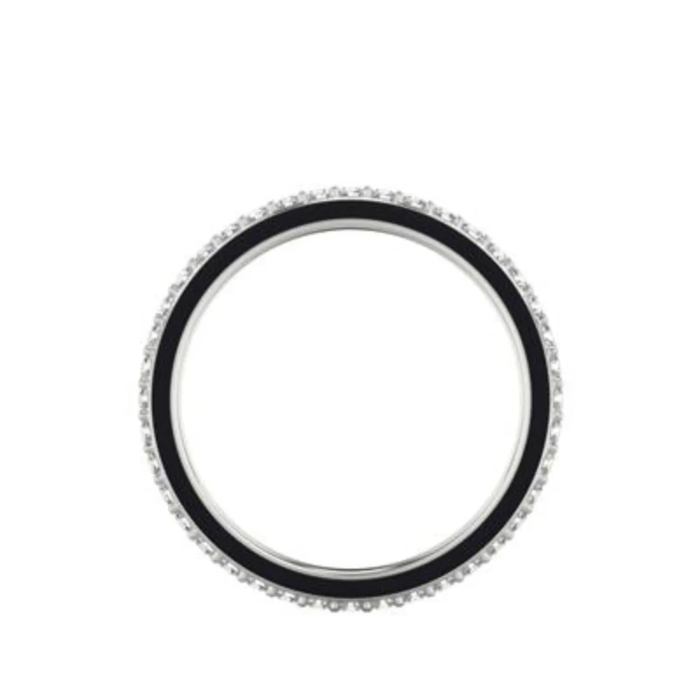 14k Diamond Eternity Wedding Band