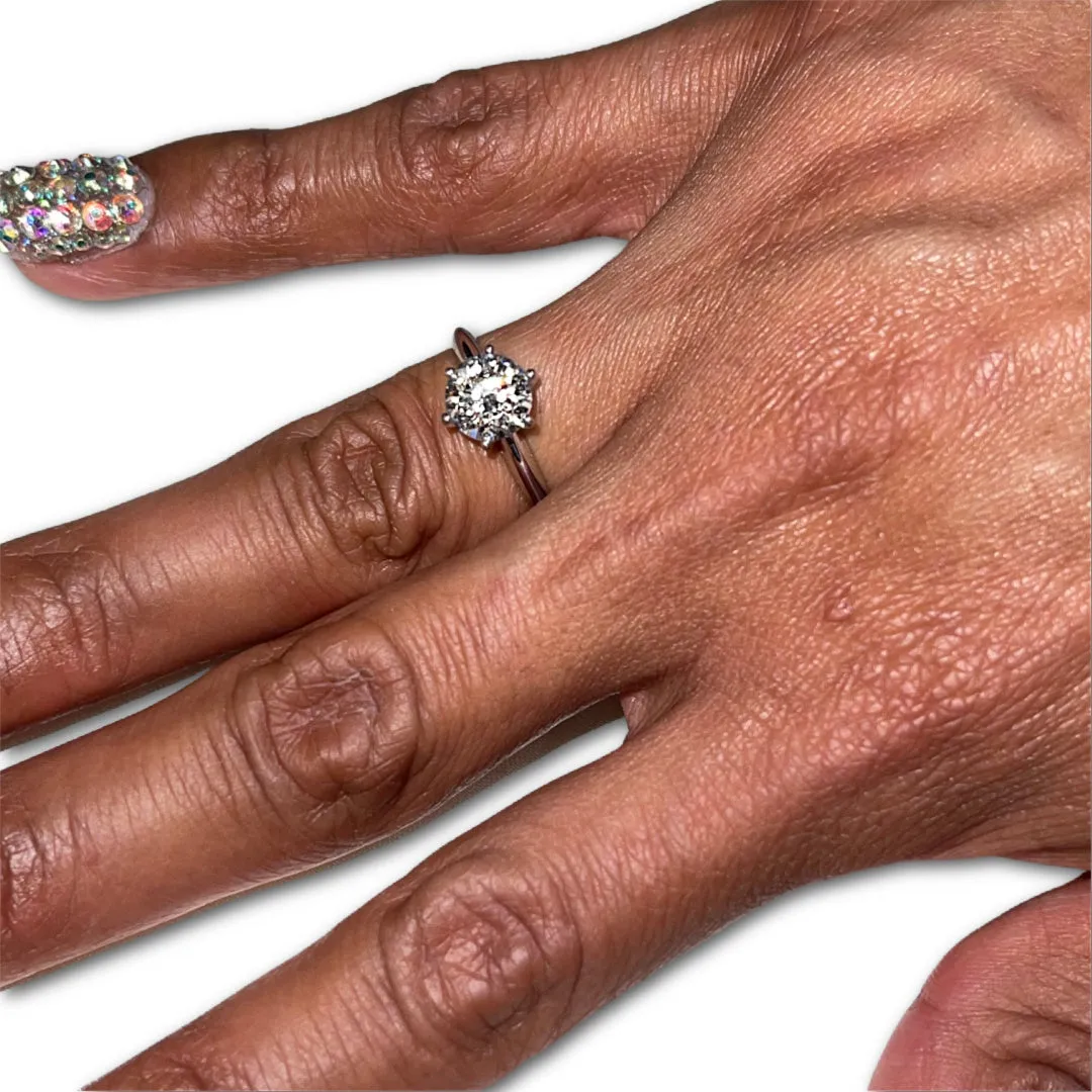 Elegant 1.50ct Solitaire Diamond Engagement Ring