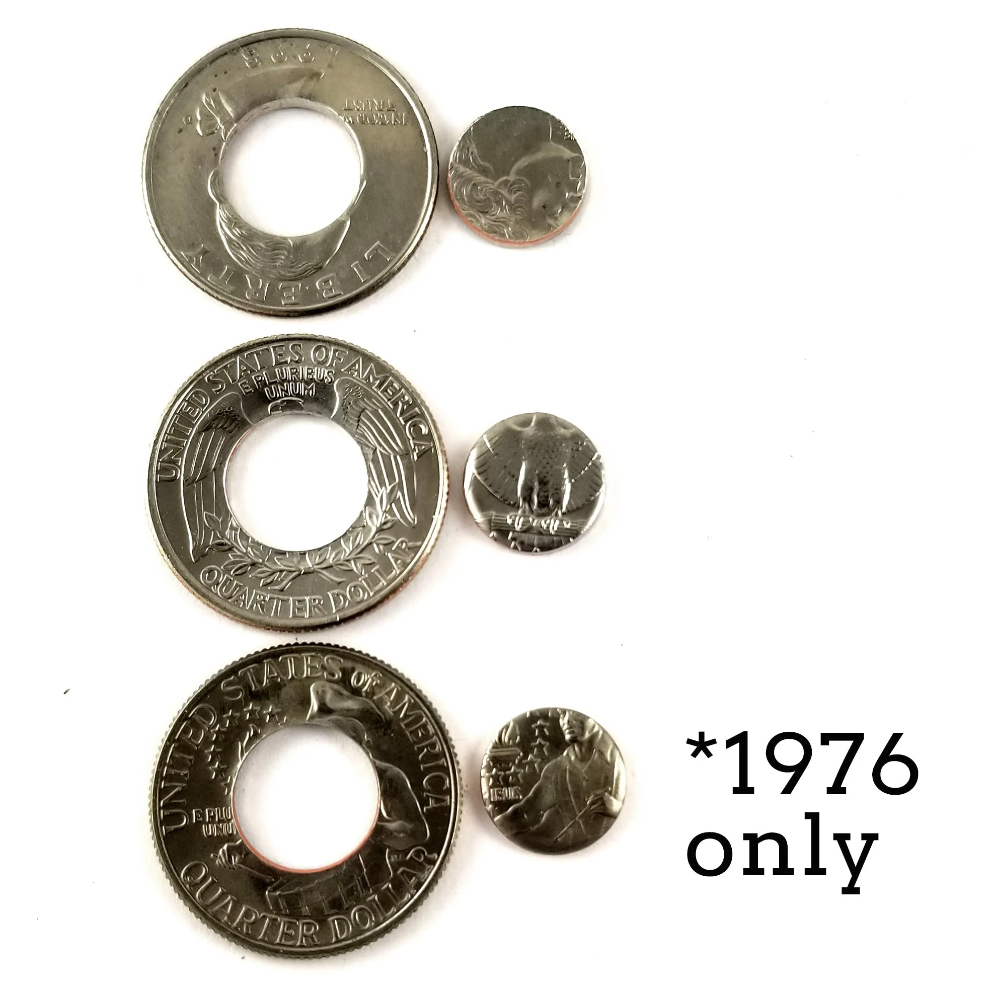 1981 Washington Quarter Coin Ring