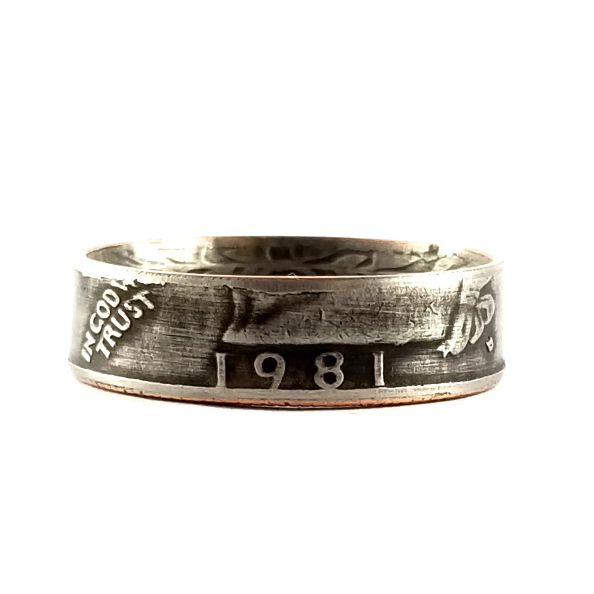 1981 Washington Quarter Coin Ring