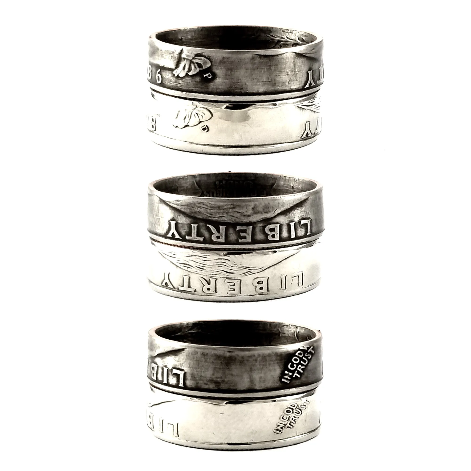 1981 Washington Quarter Coin Ring