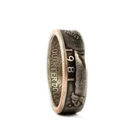 1981 Washington Quarter Coin Ring