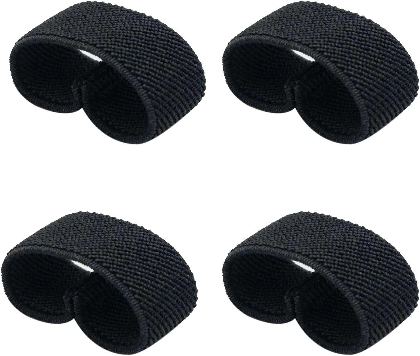 1" Wide Straps/Belt Keepers Elastic Military Webbing Holder Tactical Belt Loop Stays Backpack/Harness Strap/Sling Retainer Band Organizers