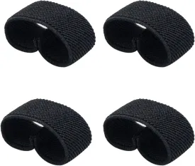 1" Wide Straps/Belt Keepers Elastic Military Webbing Holder Tactical Belt Loop Stays Backpack/Harness Strap/Sling Retainer Band Organizers