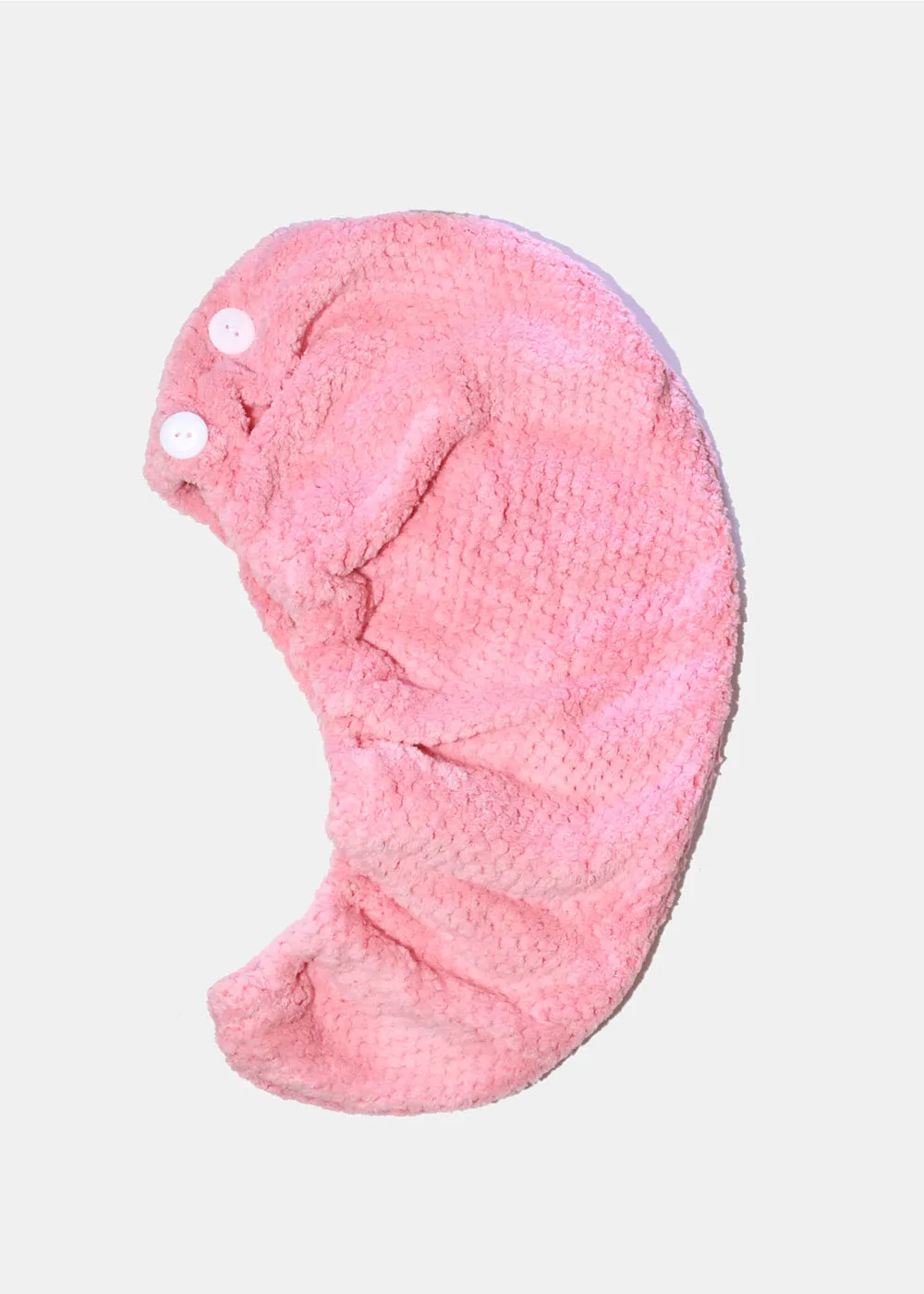 A  Microfiber Hair Turban Towel