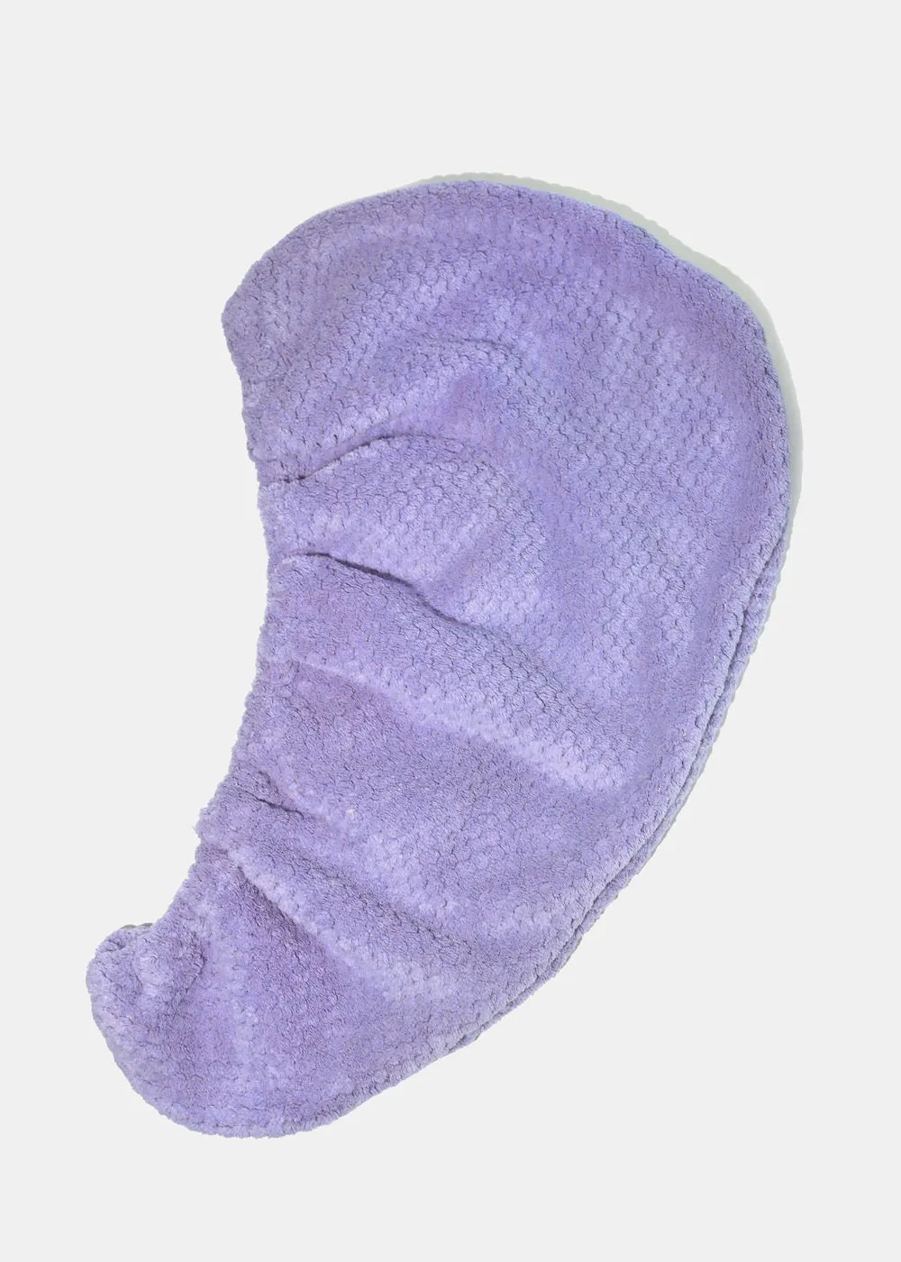 A  Microfiber Hair Turban Towel