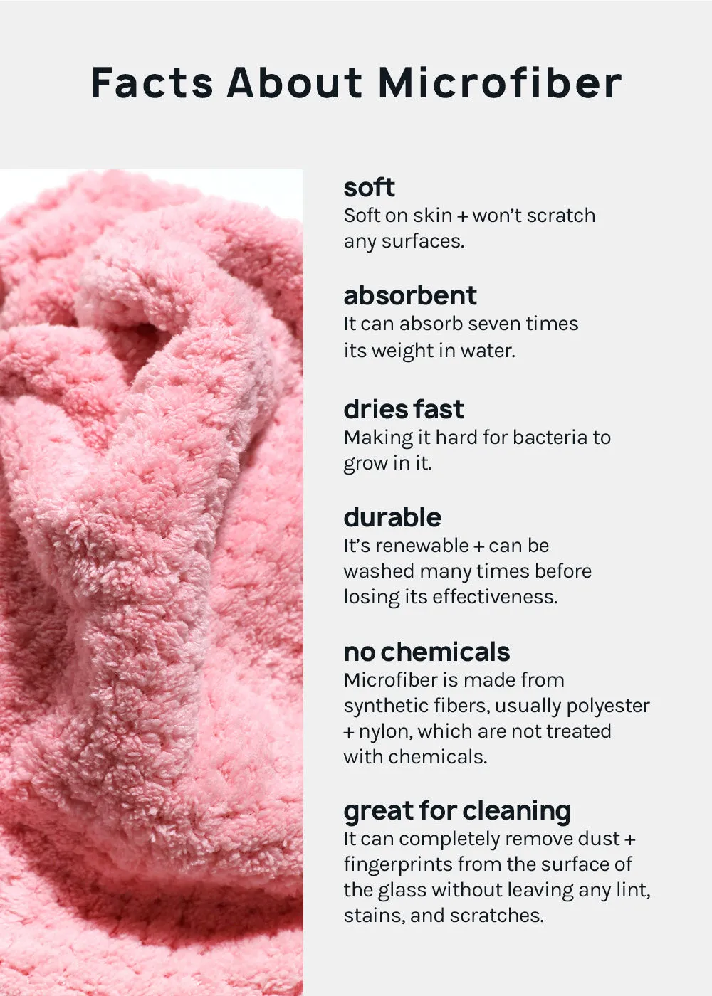 A  Microfiber Hair Turban Towel