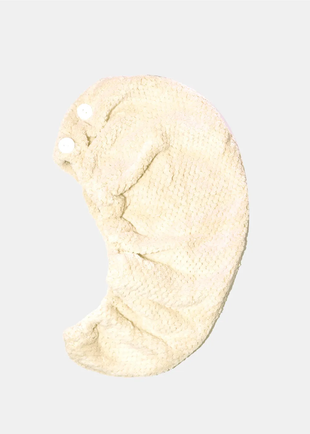 A  Microfiber Hair Turban Towel