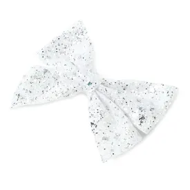 Accessorize London Girl's Glitter Bow Barette