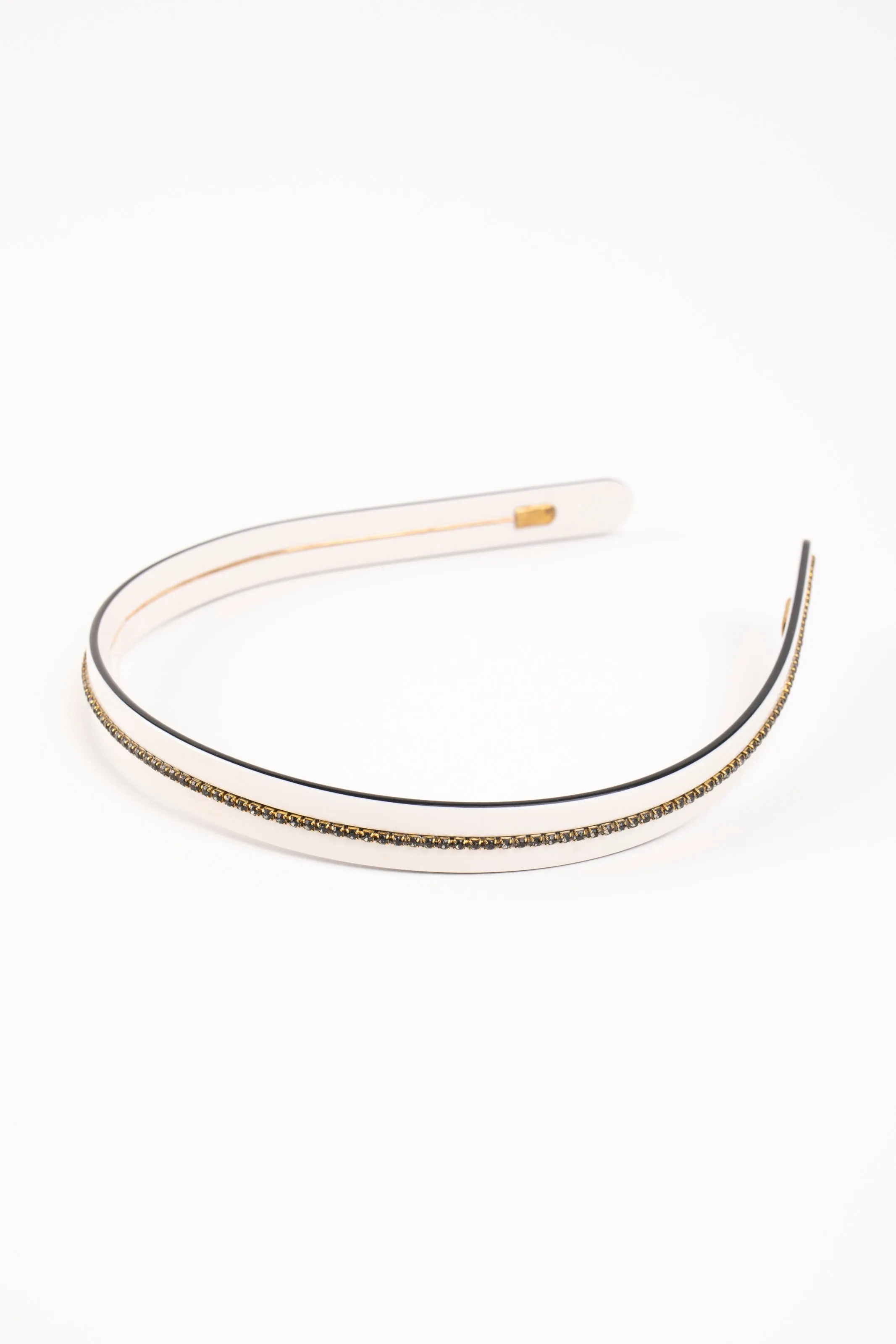 Acetate/Crystal Headband
