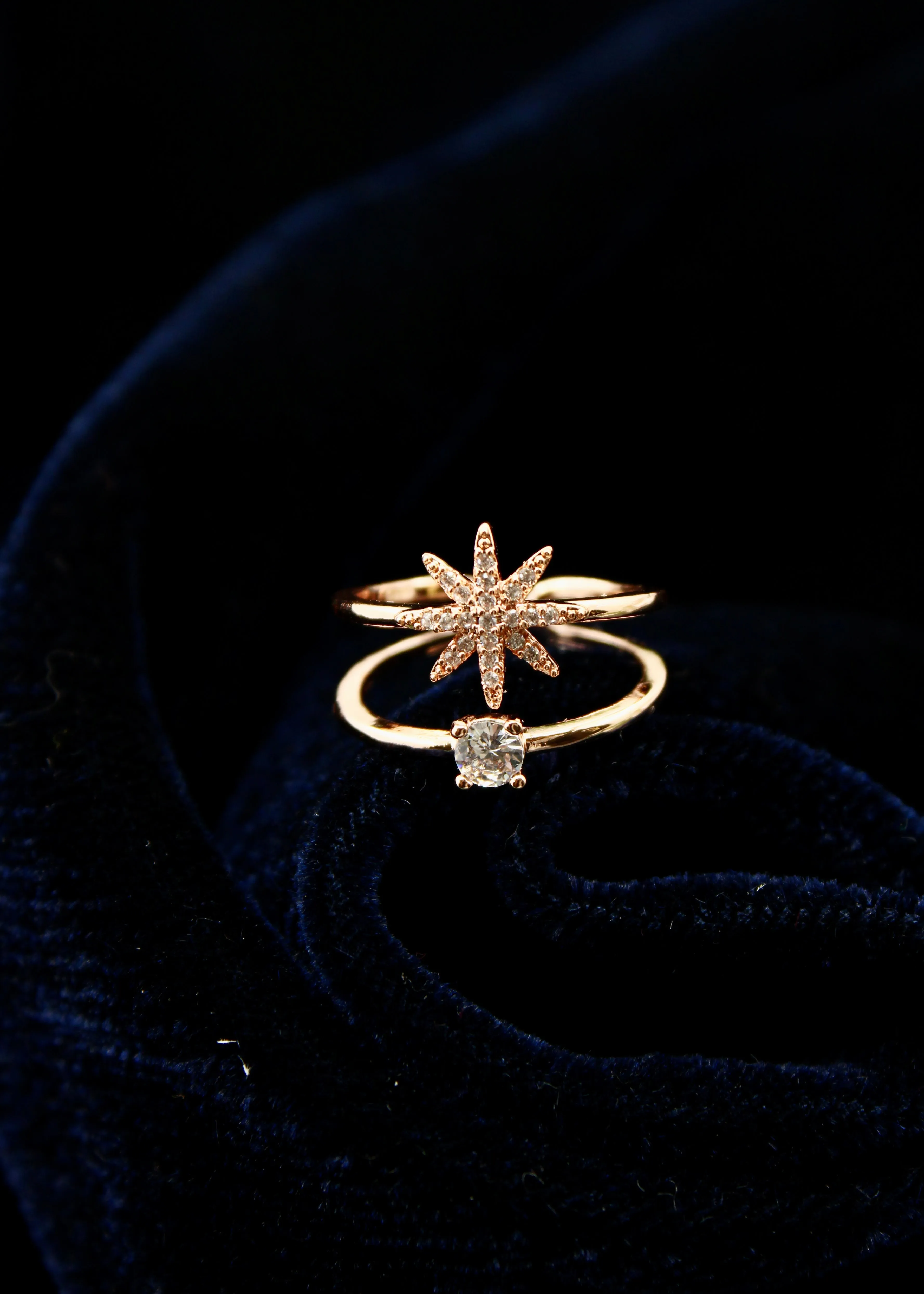 BEAUTEOUS DIA FINGER RING