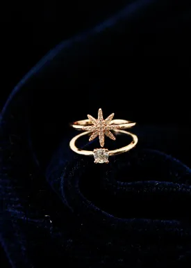 BEAUTEOUS DIA FINGER RING