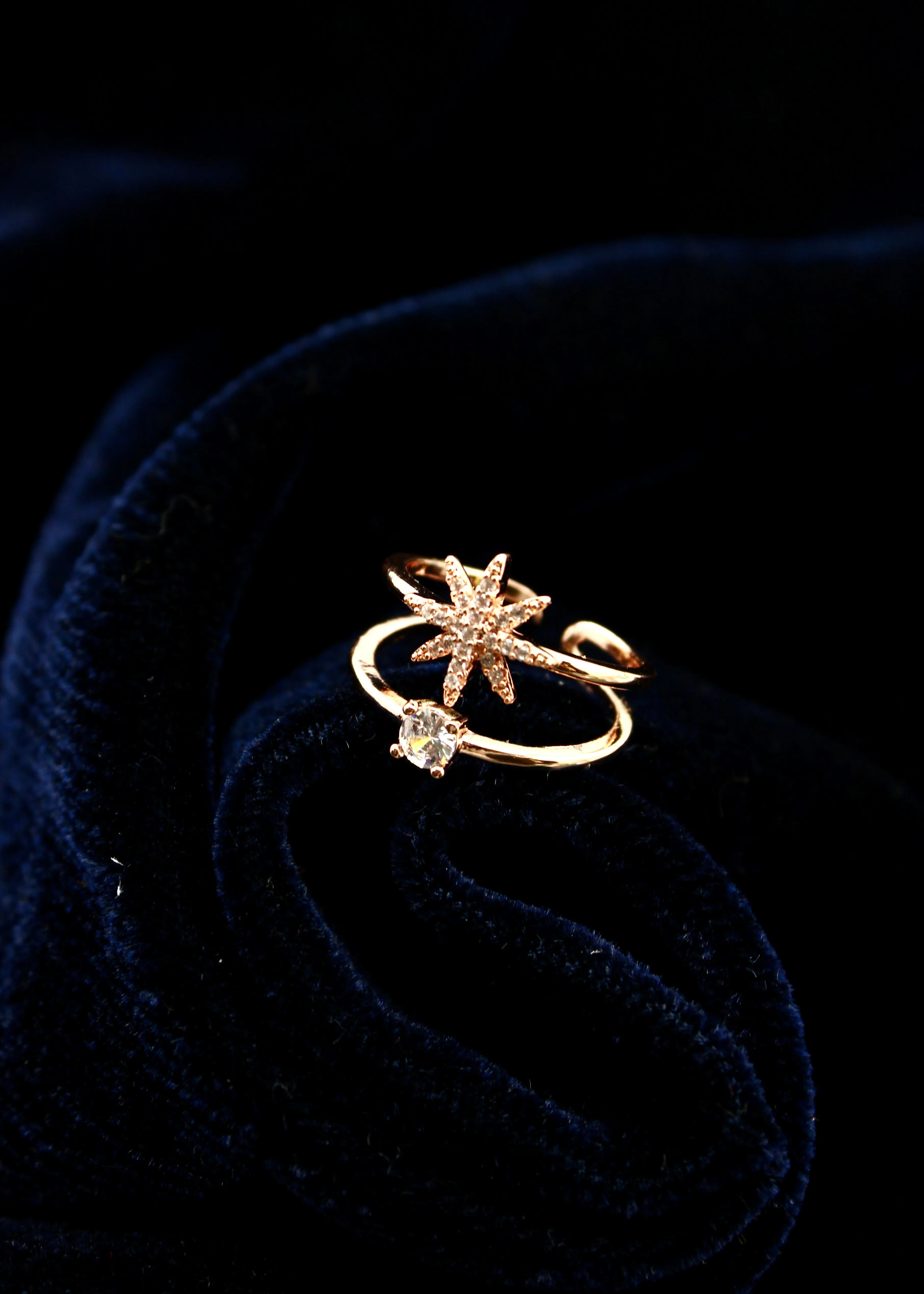 BEAUTEOUS DIA FINGER RING