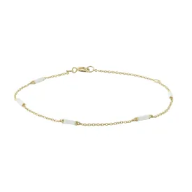 Blanc Bar Chain Bracelet