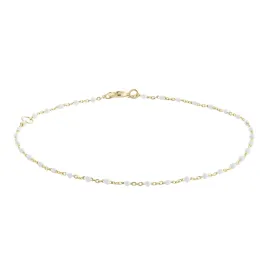 Blanc Tiny Dot Chain Bracelet