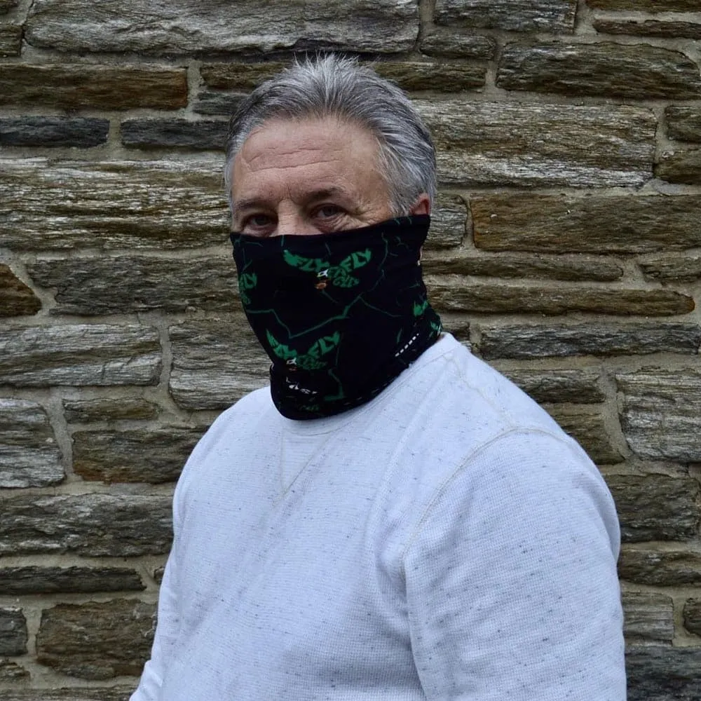 Bleed green Face Cover/Headband