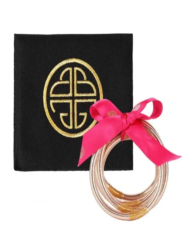 BuDhaGirl Champagne All Weather Bangles SM (Set of 6)