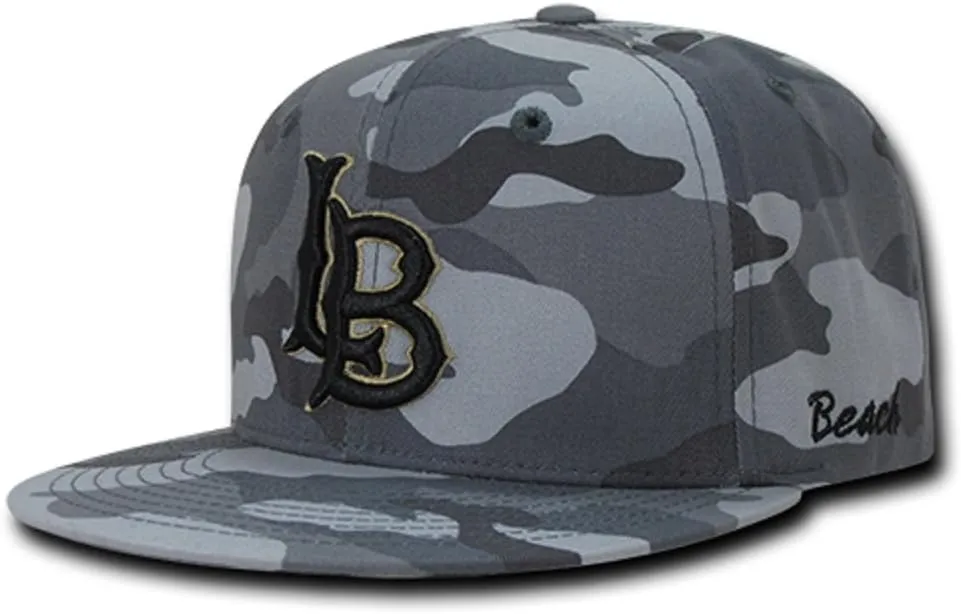 Cal State Long Beach University CSULB California 49ers Flat Bill Snapback NCAA Baseball Cap Hat