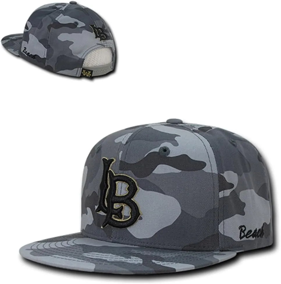 Cal State Long Beach University CSULB California 49ers Flat Bill Snapback NCAA Baseball Cap Hat