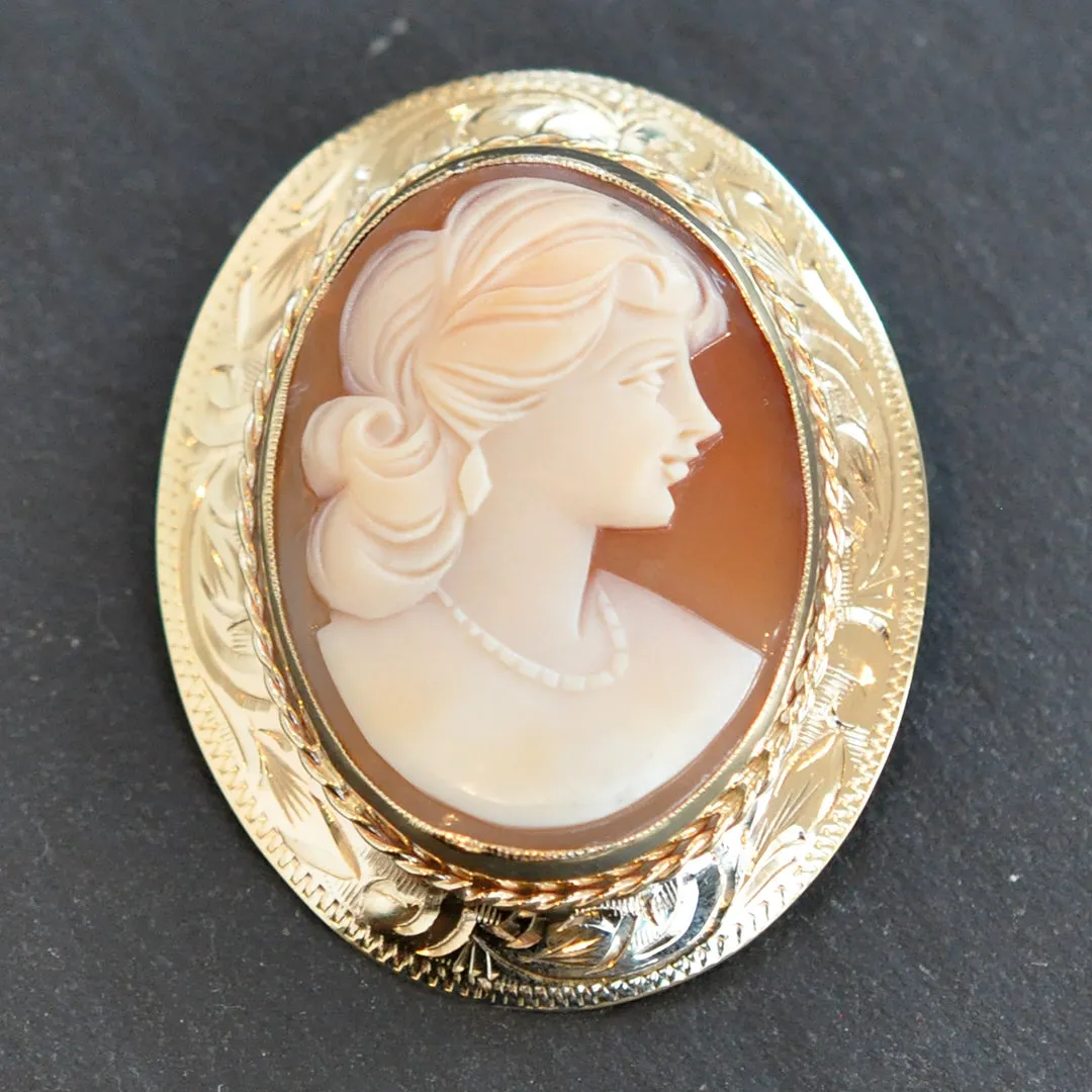 Cameo Brooch