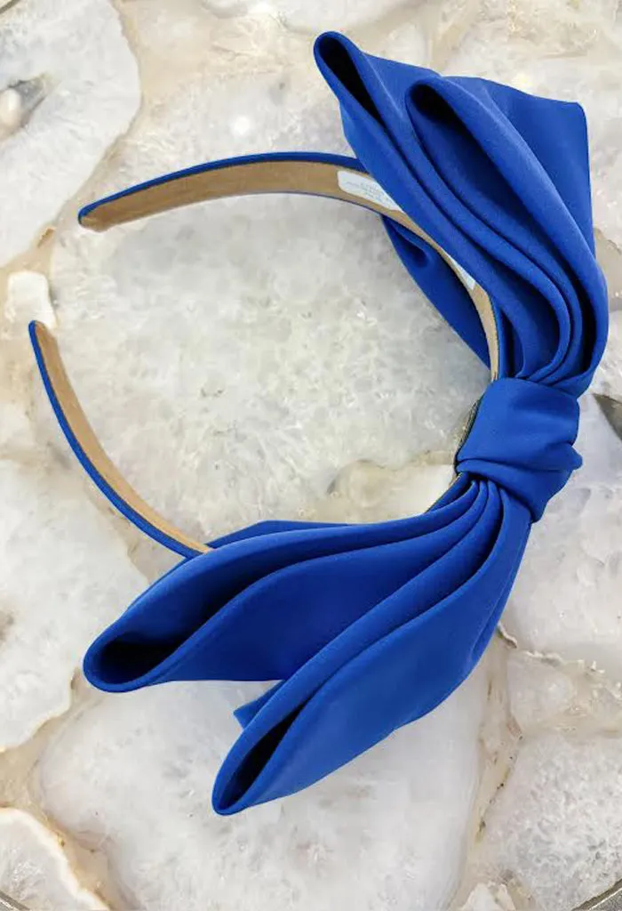 Cammie Headband-Blue