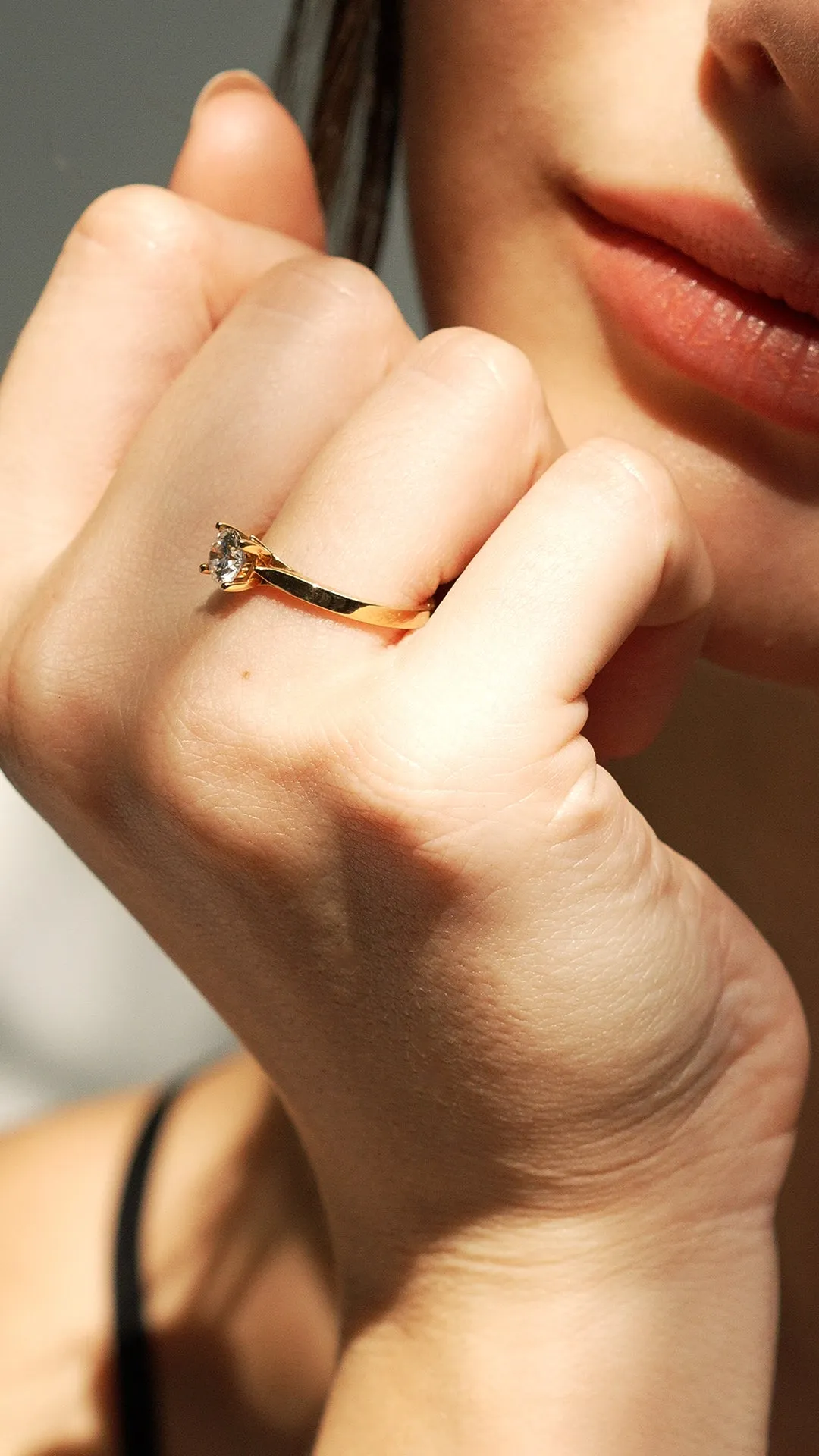 Caroline Ring 18K Yellow Gold