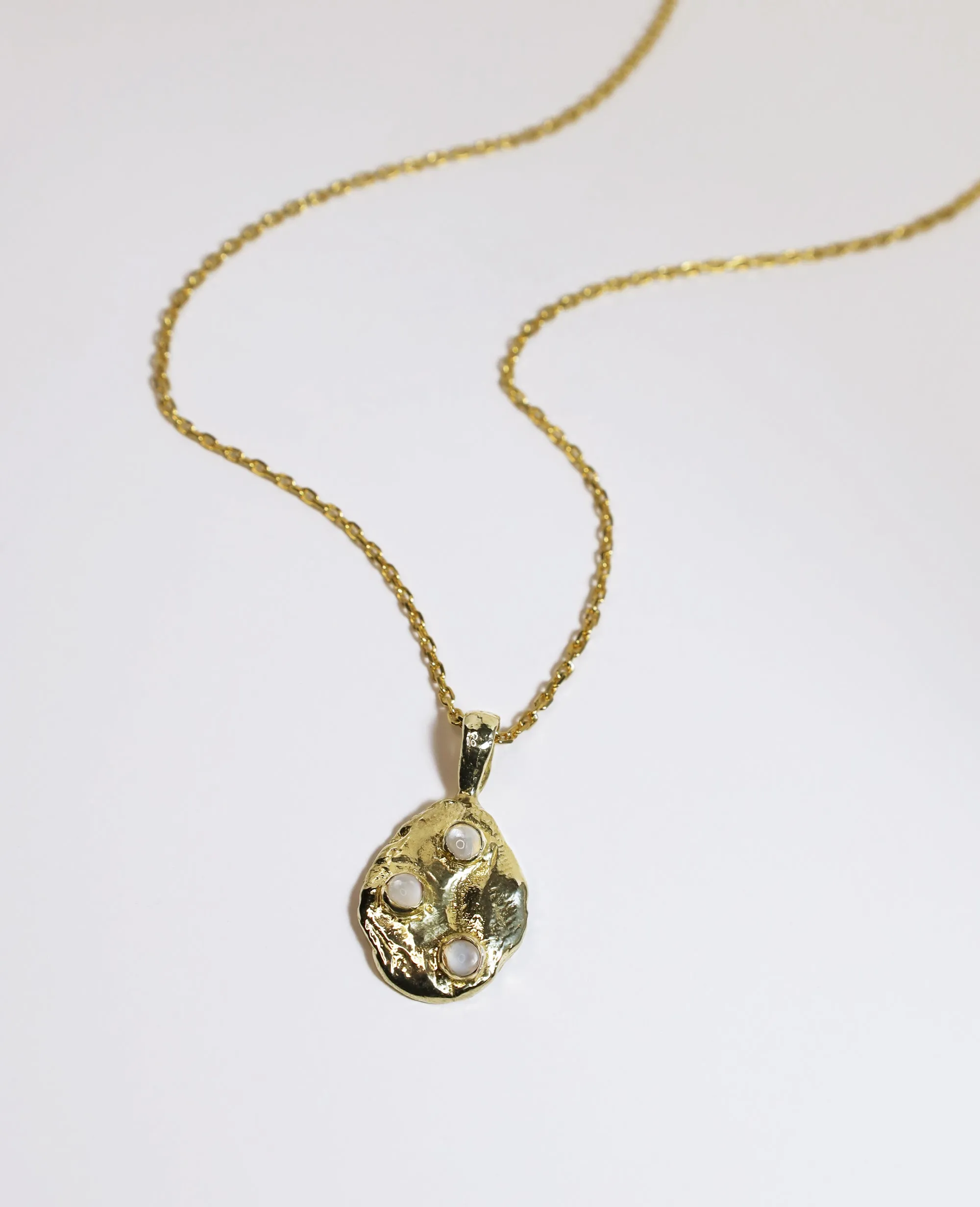 CELESTIAL SPORES // golden pendant