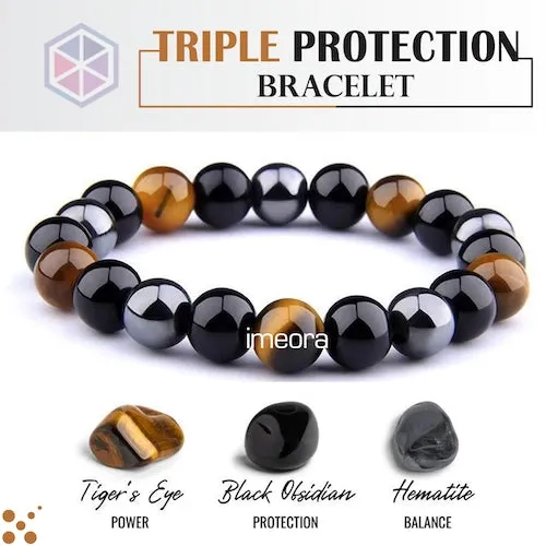 Certified Triple Protection Bracelet 8mm