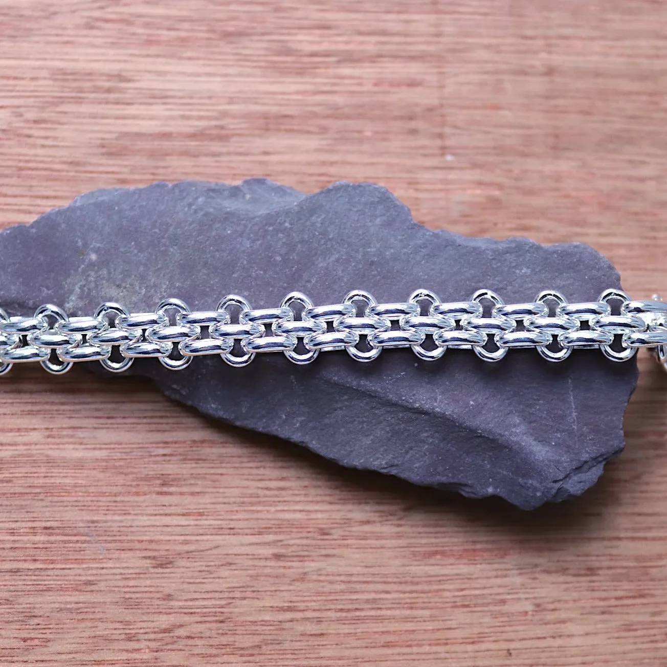 Chainmail Design Necklace