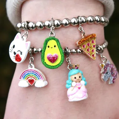 CHARM IT! Glitter Pizza Charm