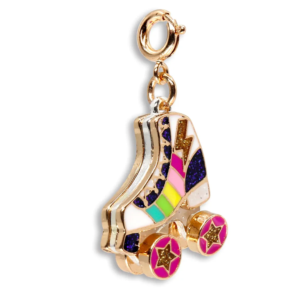 CHARM IT! Gold Rollerskate Charm