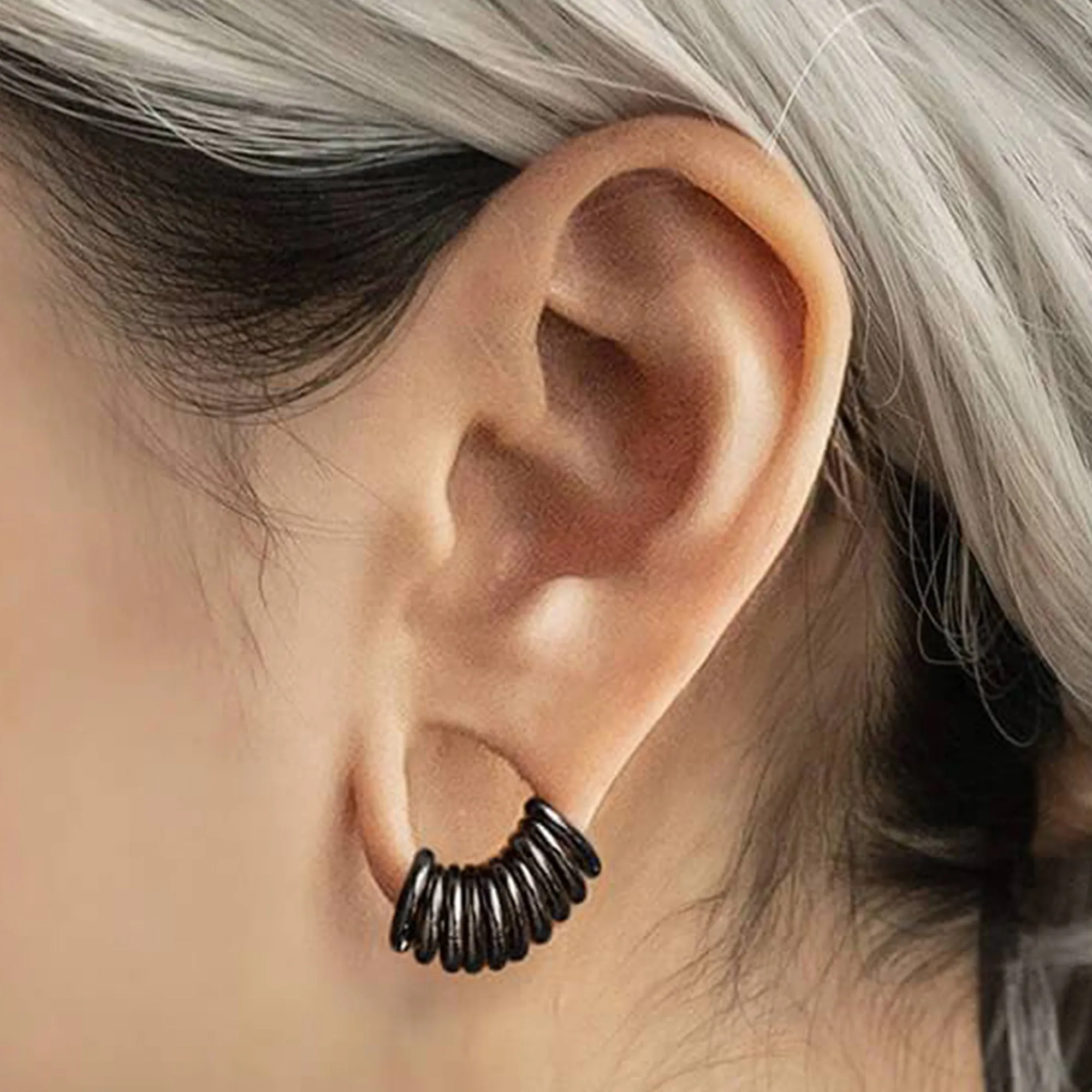 Classic Ring Stack in Steel
