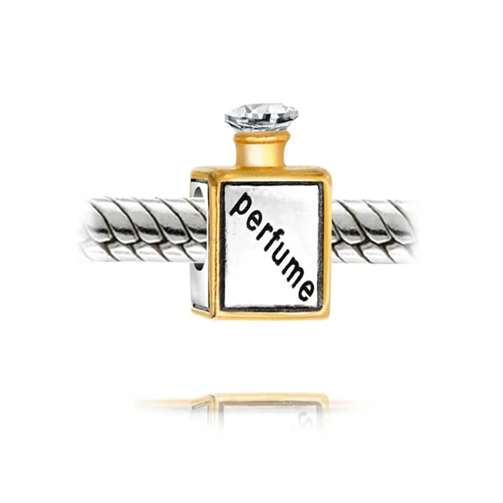 Couples Valentine Sexy Smile Kissing Lips Perfume Bead .925 Silver