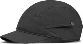 Croogo Short Brim 5 Panel Baseball Cap Cooling Trucker Dad Cap Adjustable Strap Cadet Cap Curved Brim Snapback Hats for Daily