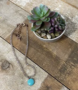 Crystal Bead Necklace