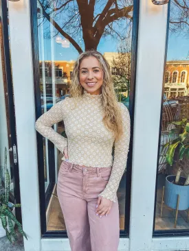 Dainty floral top