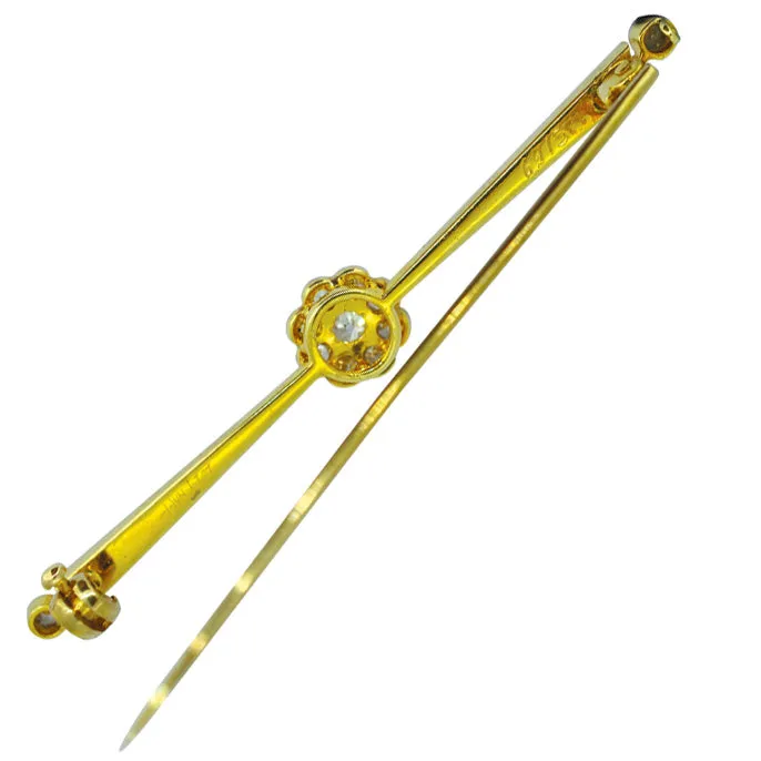 Diamond 'Daisy' Brooch
