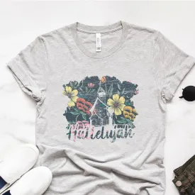 Distressed Hallelujah Tee