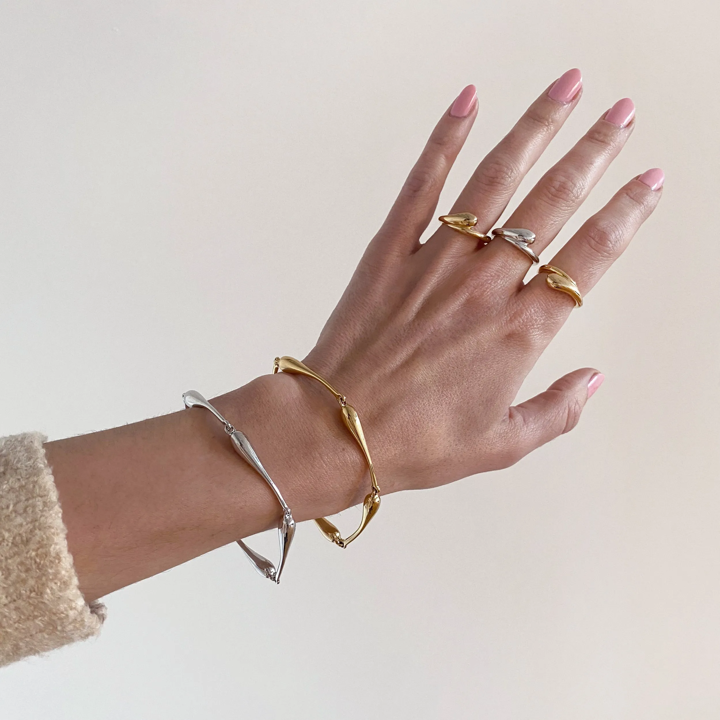 Droplet Ring - Gold