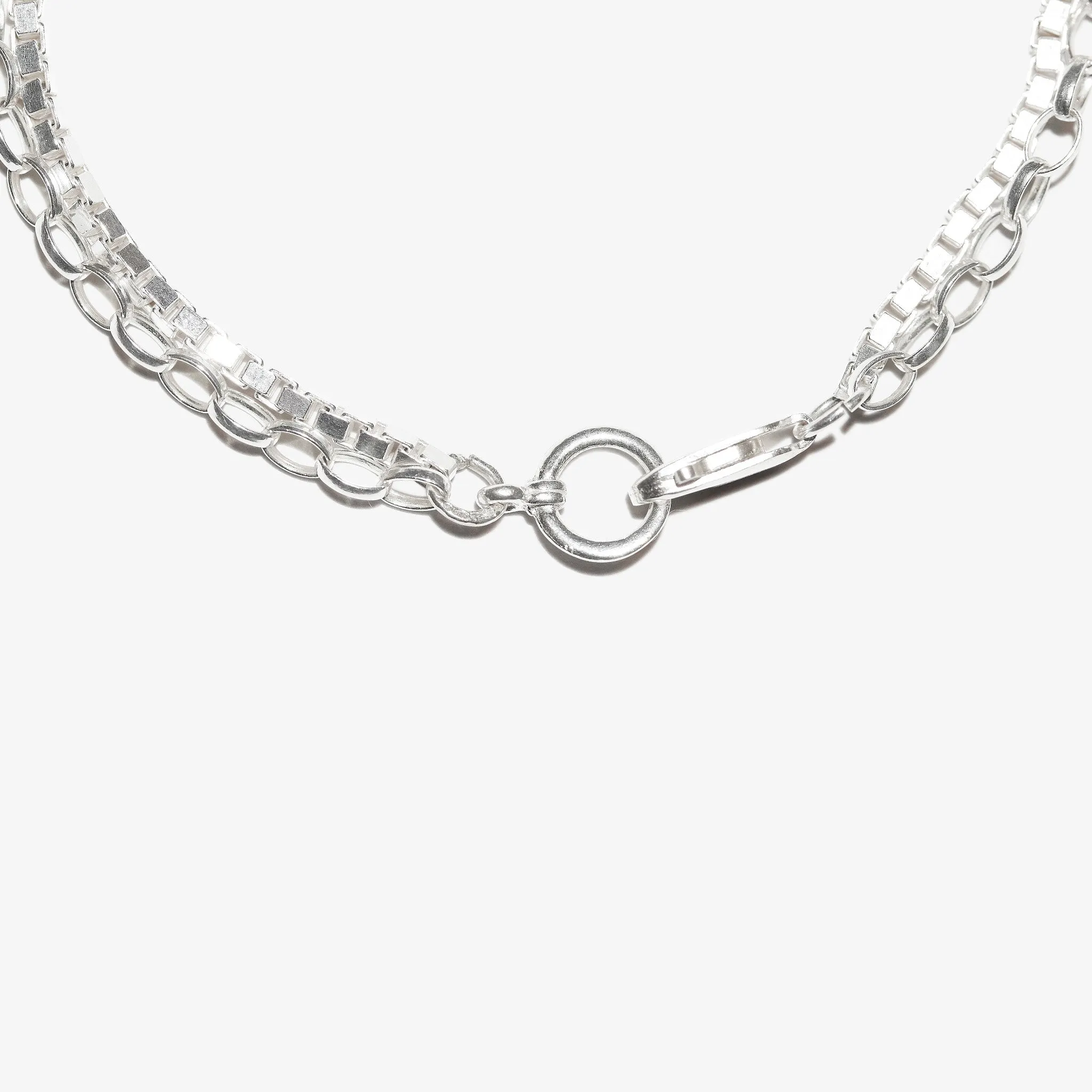Duo Venetian Bracelet - Sterling Silver
