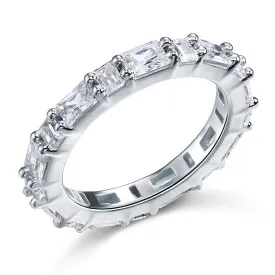 Emerald Band Ring