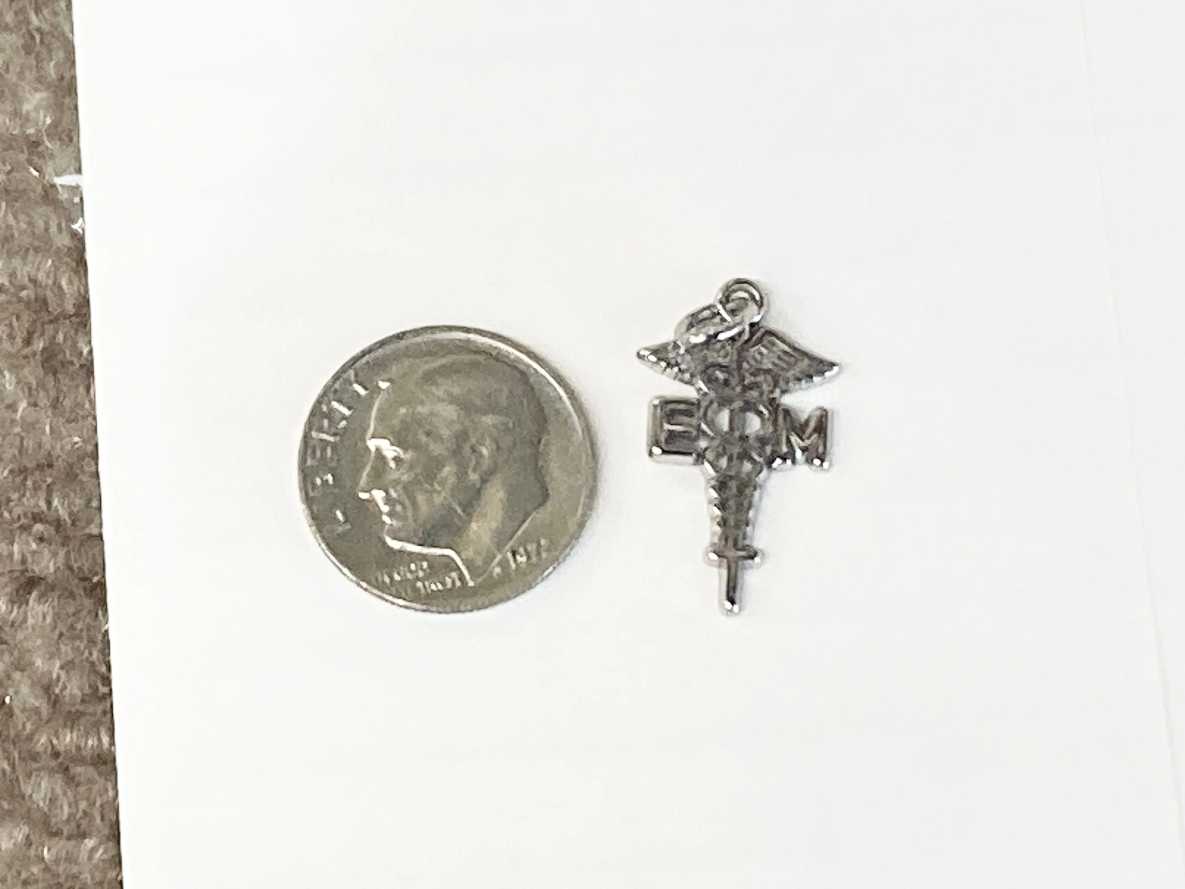 Emergency Medical Technician Silver Charm