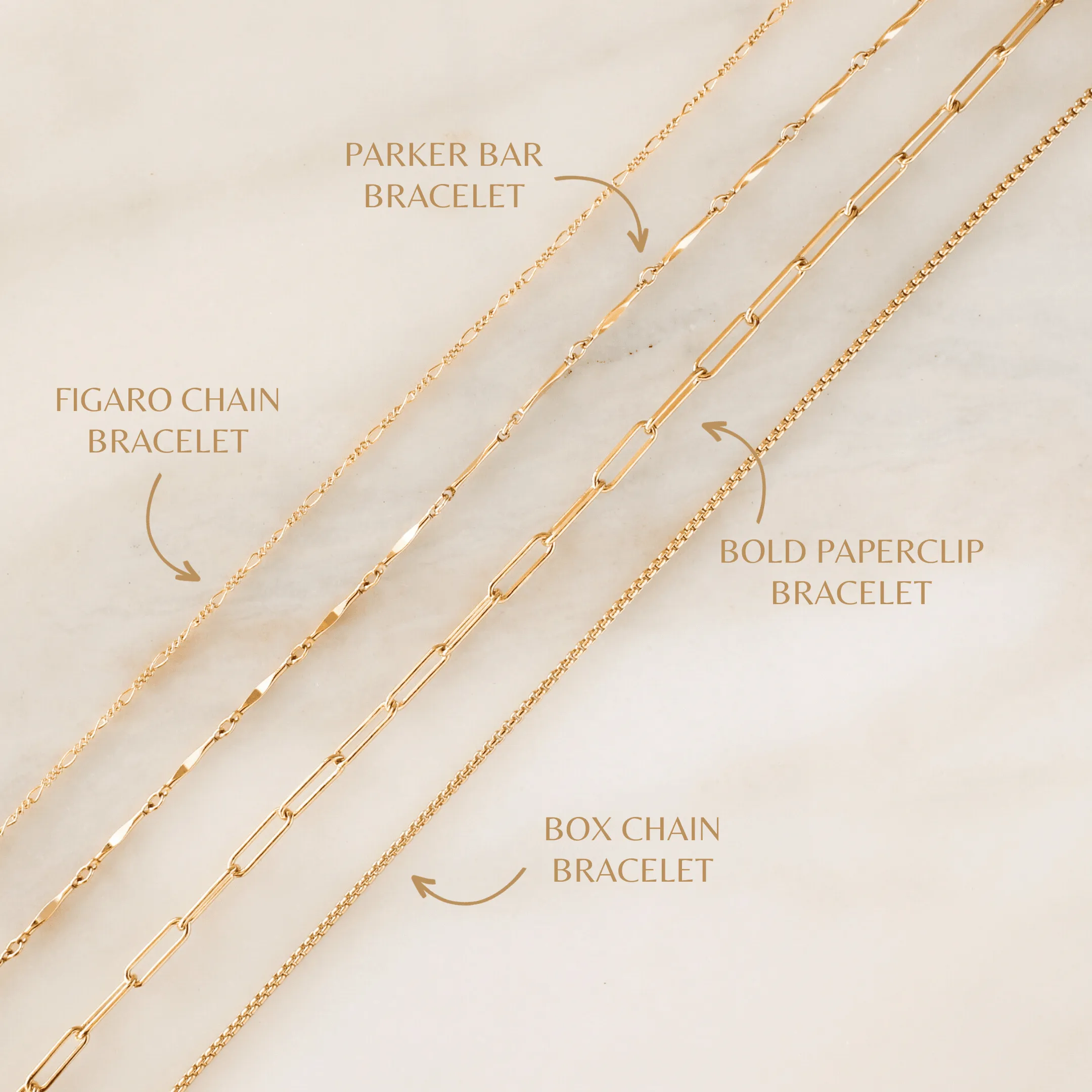 Figaro Chain Bracelet