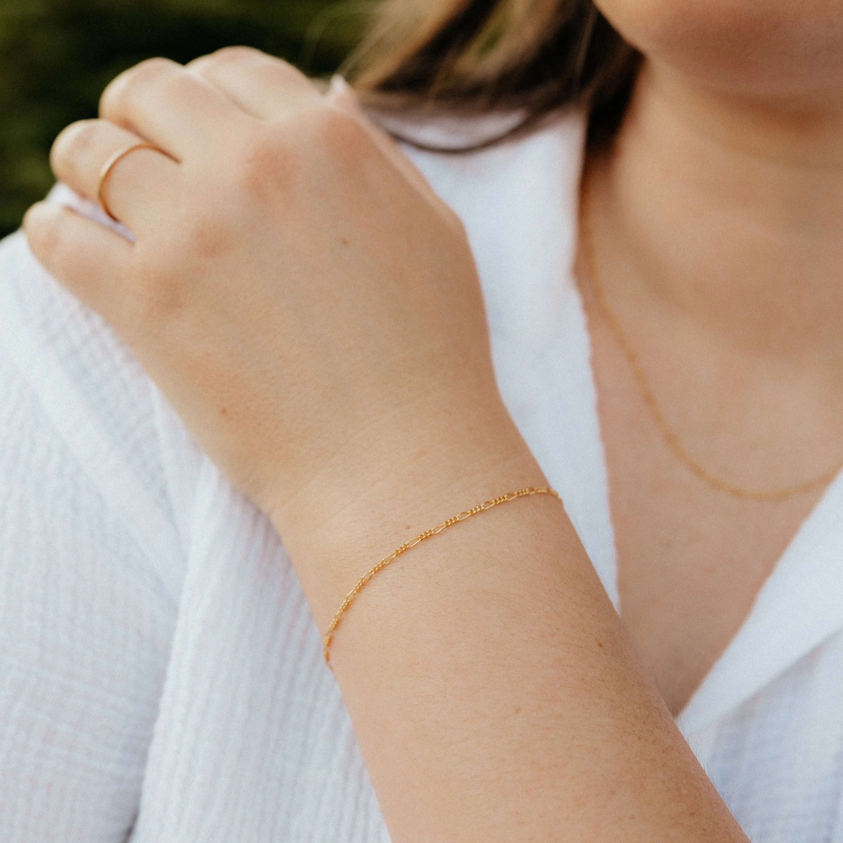Figaro Chain Bracelet