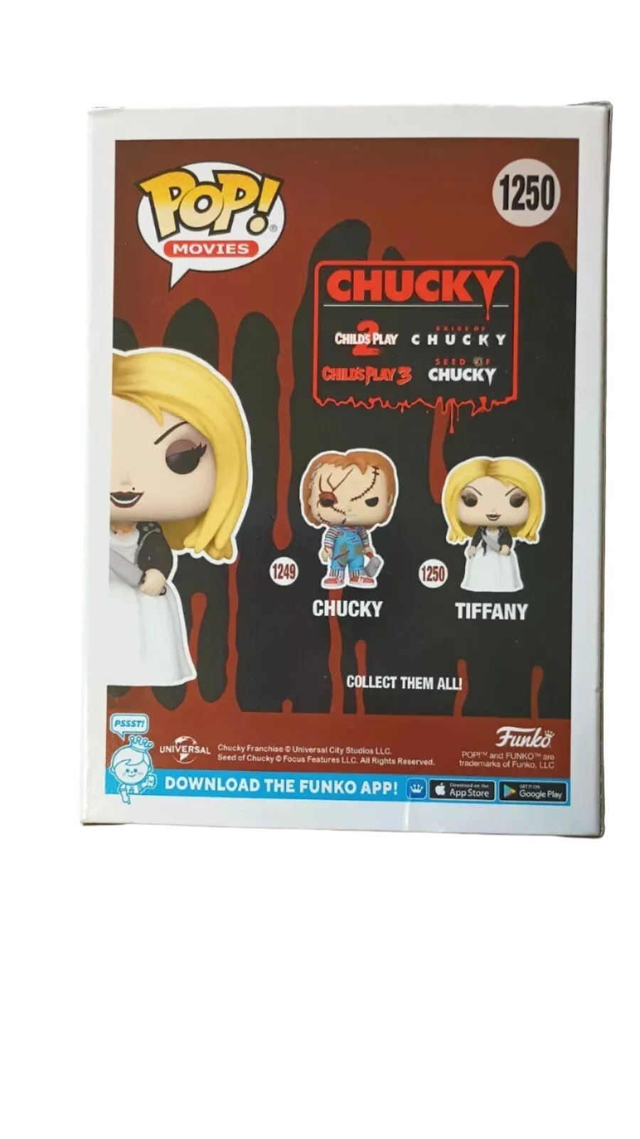 Funko POP! Movies: Bride of Chucky TIFFANY Figure #1250