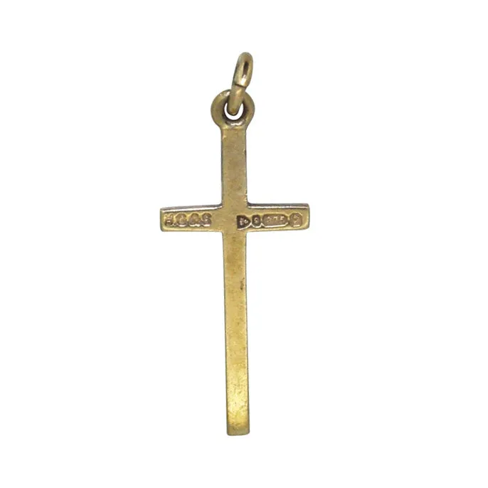 Gold Cross Charm