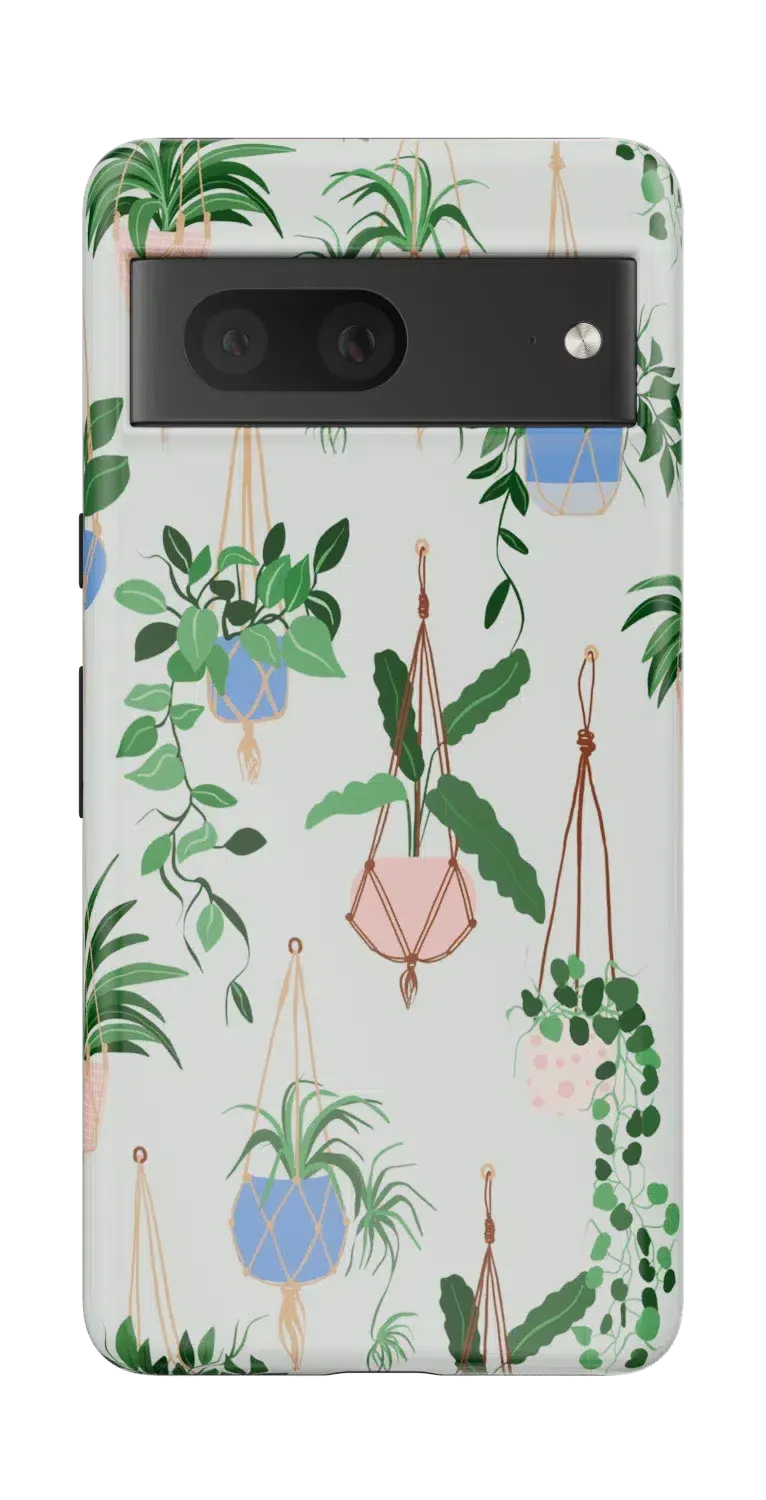 Hanging Around | Potted Plants Floral Google Pixel Case
