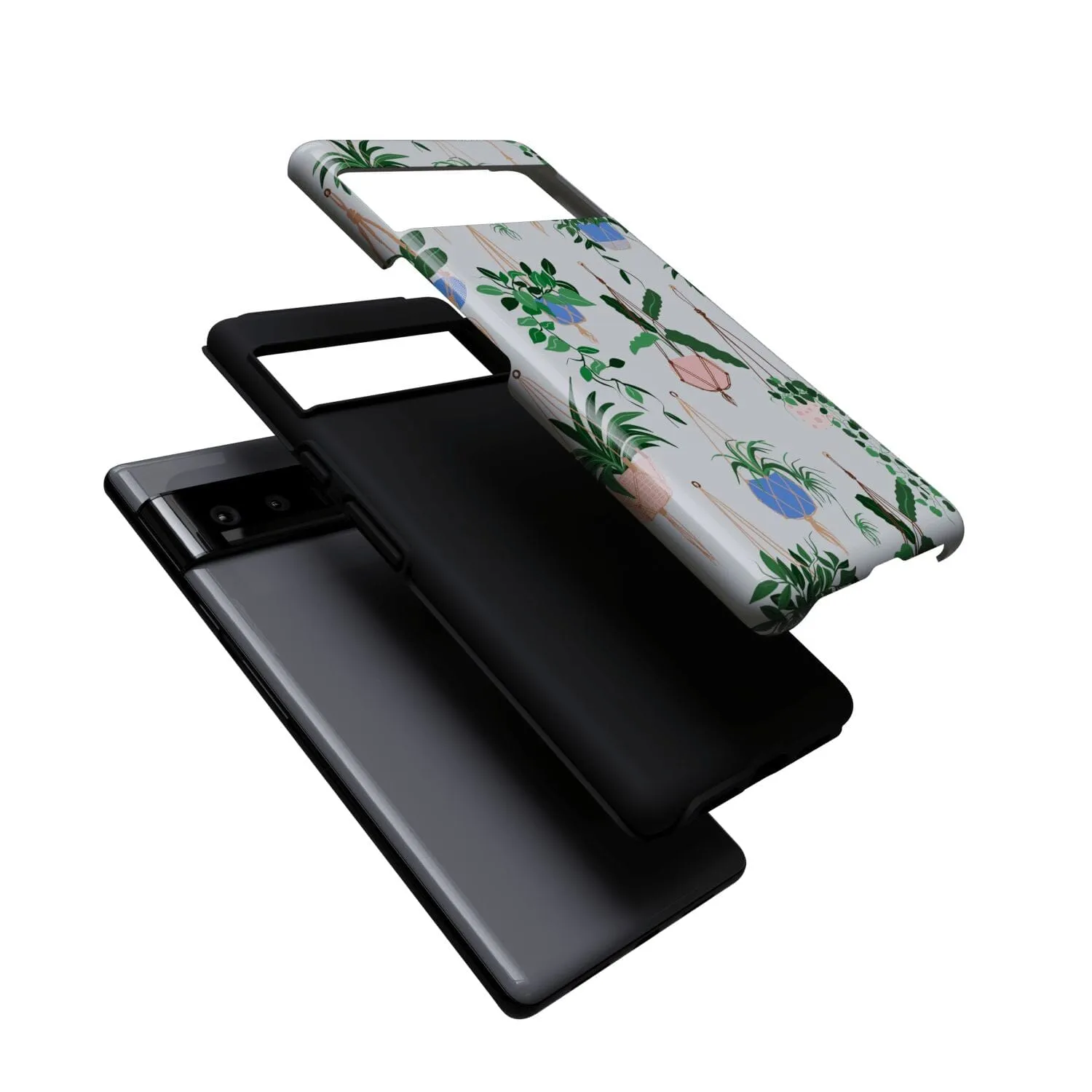 Hanging Around | Potted Plants Floral Google Pixel Case