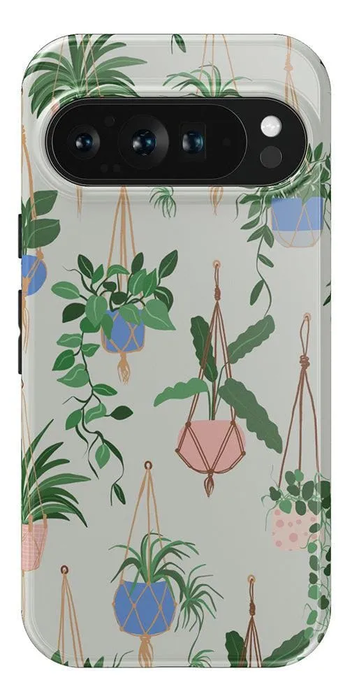 Hanging Around | Potted Plants Floral Google Pixel Case
